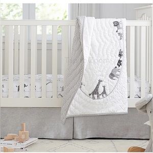 Pottery Barn Crib Safari Bedding